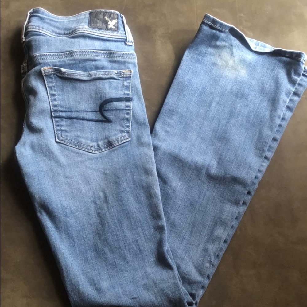 American eagle jeans kick boot
